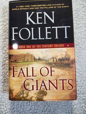 Ken Follett Fall of Giants Hardcover Dutton 2010 Book One Century Trilogy Novel